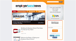 Desktop Screenshot of employerbrandnews.com